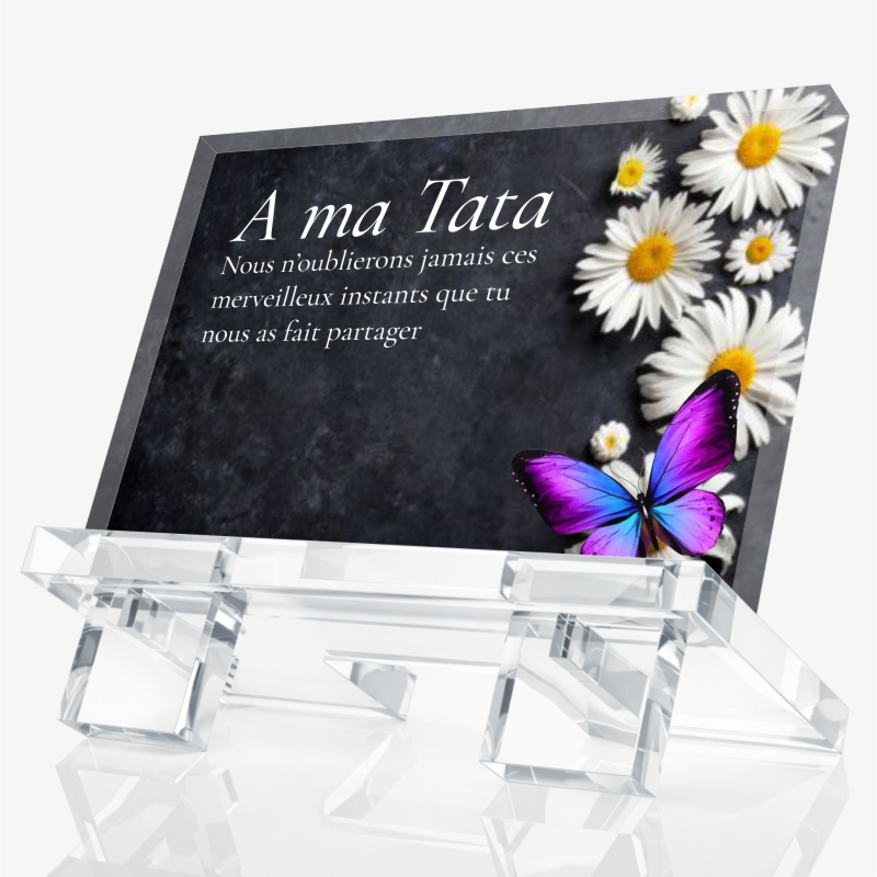 Plaque funéraire categorie moderne